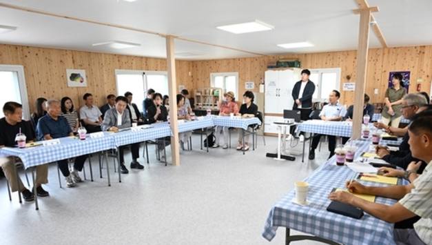 의정부시, 도심 숲에서 시민과 소통하다…자일산림욕장 '현장 티타임'