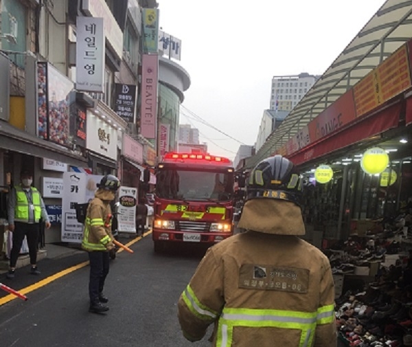 흥선권역, 도로변 노점 및 노상 적치물 합동점검
