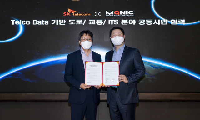 SK텔레콤-엠큐닉, 통신 빅데이터 활용한 교통정보 생성·검증 사업 확대 MOU 체결