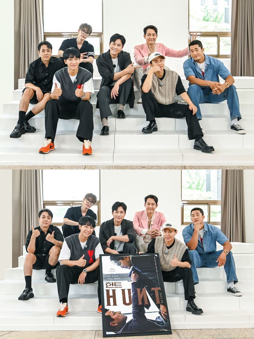 '집사부일체' 이정재 X 정우성과 ‘훈훈 단체샷’…‘화기애애’ 촬영 현장 공개
