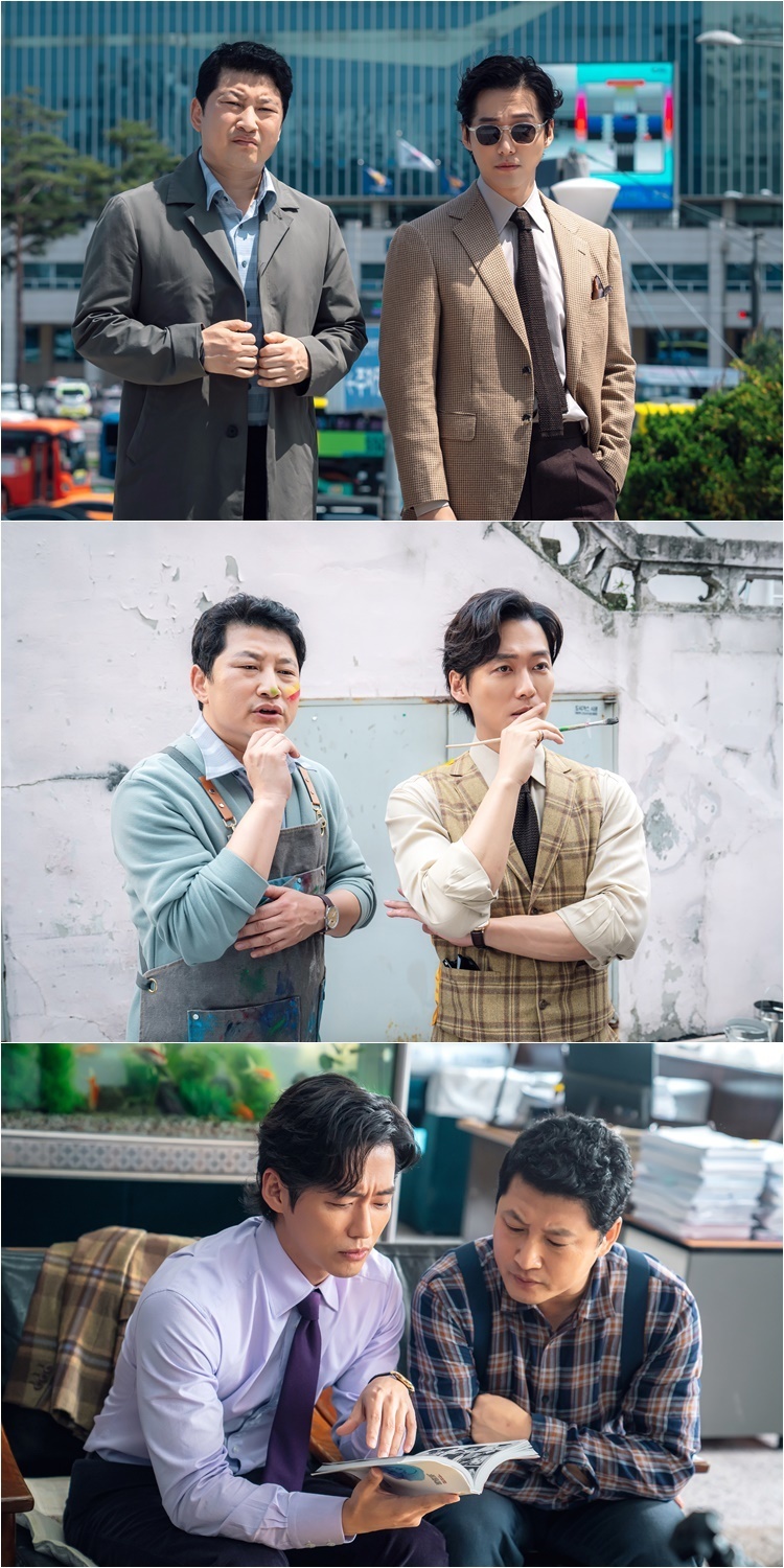 남궁민-박진우, 한국판 셜록과 왓슨? ‘천 원 한 장’ 나눠 쓰는 콤비 출격!
