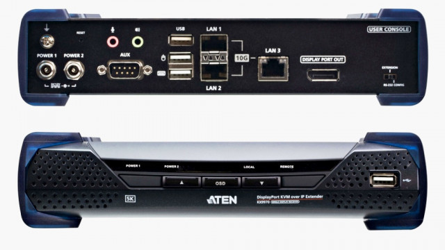 에이텐, 5K 대응 DisplayPort KVM over IP 연장기 KX9970 출시