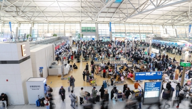 인천공항, 설 연휴 일평균 23만 1천명 이용 '역대 최다여객'